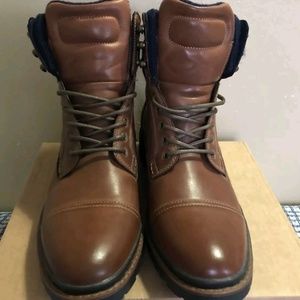 Zara Man Leather/Wool Boots